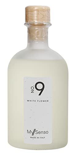 MySenso - Ricarica per diffusore a bastoncini - N°9 White Flower - 240ml