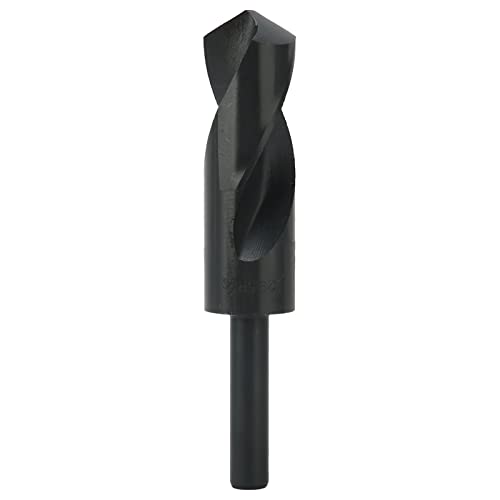 Straight Shank Drill, 1/2in HSS Drill Bit, Reduced Shank Drill Straight Shanks 29.5mm Diameter Drills for various