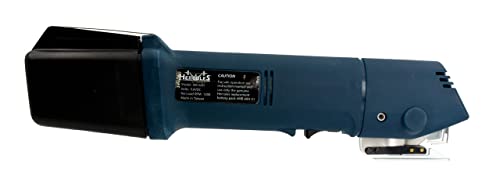 Hercules Mb-60H Electric Cordless Rotary Shear – Rechargeable Multi-Layer Cutter For Natural & Synthetic Fabric, Leather, Carpet, Denim & More #TOP2