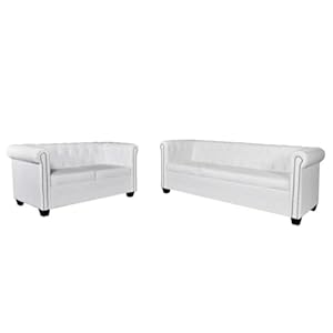 vidaXL Chesterfield Sofa kunstlederen sofa gestoffeerde sofa set meerdere keuzes