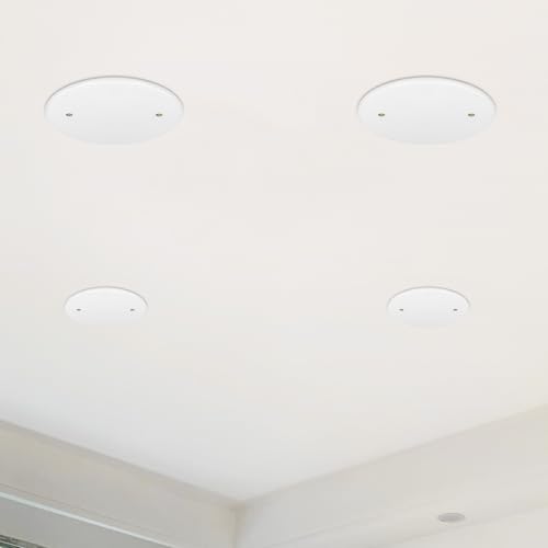 Plaque de recouvrement de plafond durable pour masquer les boîtes de cloisons sèches - 8