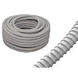 Gaine Flexible Grise pour Câbles Extérieurs (Ø 20 mm - Rt. 30 mt.)