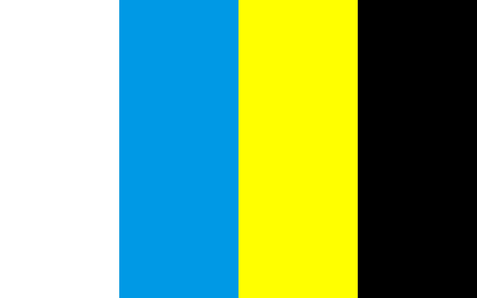 Drapeau large POL powiat wschowski pavillon de la région powiatu wschowskiego