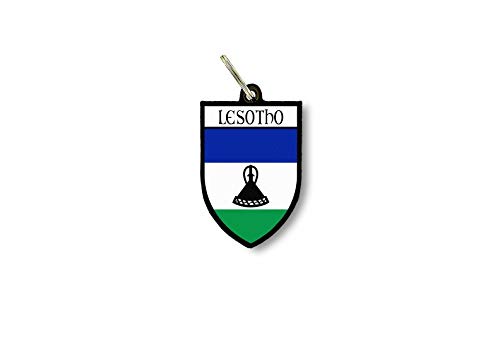 Porte cles clefs cle Drapeau Collection Ville Blason Lesotho