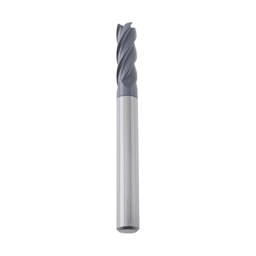 Image of 1pc 1 /4 Inch Carbide Square Nose End Mill Bit 4 Flute Micro Grain Carbide Mill Bits for Hardened Steel Alloy Steel Aluminum Copper 1 /4 x 3 /4 x 1 /4 x 2-1 /2 Inch