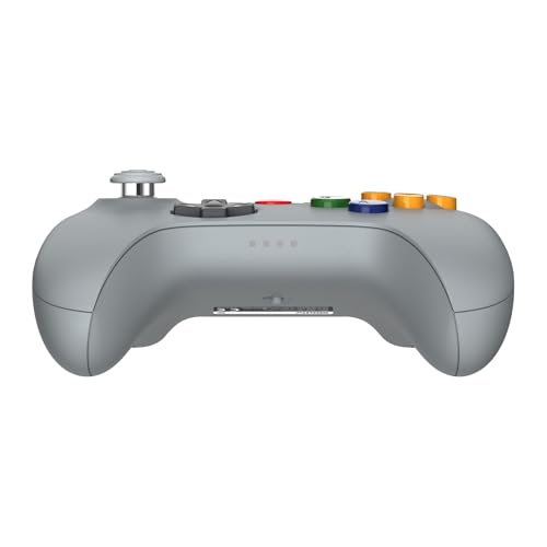 Image of 8BitDo 64 Bluetooth Controller for Analogue 3D, Switch, Switch 2, Windows, and Android (Grey)