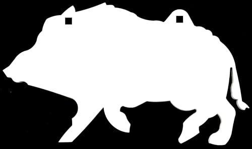 MagnumTarget 12"x21" AR500 Wild Hog Steel Shooting Target