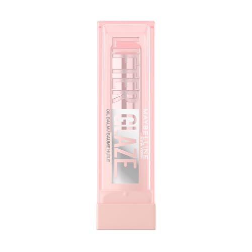 Maybelline New York - Baume Huile Hydratant - Lèvres Lissées et Brillantes - Effet Laqué - Enrichi en Acide Hyaluronique et Extrait de Cerises - Lifter...