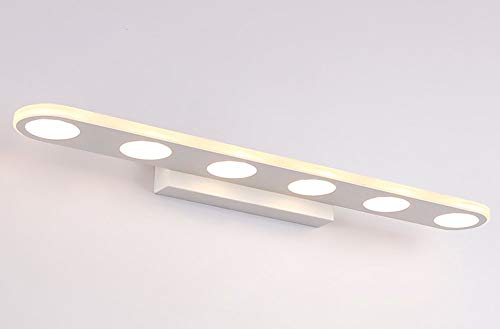 Miroir avant lumière LED anti-éblouissement applique en métal moderne