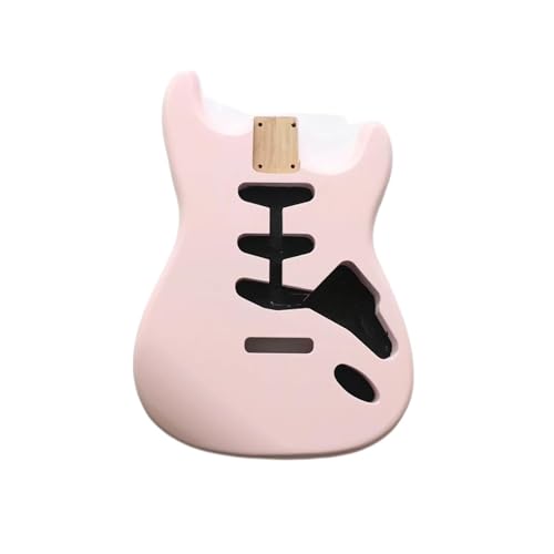 ギター本体 3 シングルアルダー用 ST エレキギターボディシングルシングルシングル半完成アルダー材 DIY ボディピンク
