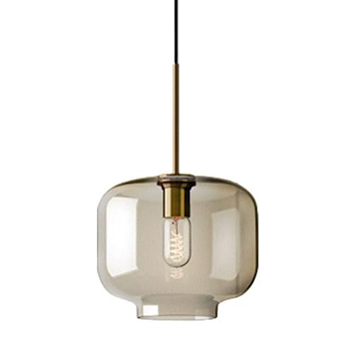 Plafonnier encastré E27 en verre pour sublimer l'îlot de cuisine moderne