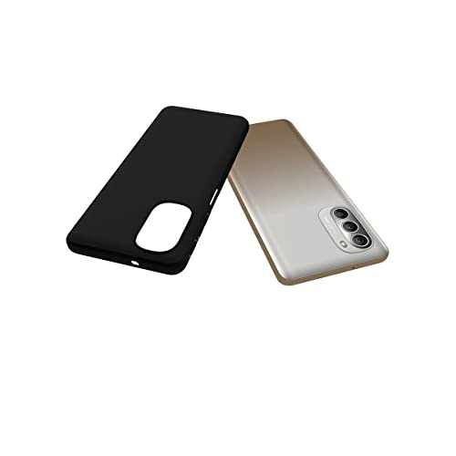 LYZXMY Cover per Motorola Moto G51 5G(6.8) Nero