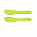 Linden Sweden Multi Purpose Spreaders | Versatile Butter Knife for Soft Cheese or Frosting | Safe for Kids | BPA-Free and Dishwasher-Safe | Set of 2 Spreaders Each | Made in Sweden | Pink