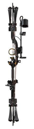 Bear Legit Maxx Ready to Hunt Compound Archery Bow, 70lb. Draw Weight, Right Hand, Black - Thumbnail 6