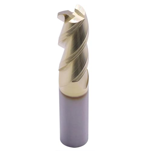Image of High Performance 45 Helix Solid Carbide 3 /4 inch x 1-3 /4 inch x 4 inch End Mill for Aluminum - ZRN Coated, 3 Flute, 3 /4 inch Cutting and Shank Diameter, 1-3 /4 inch Length of Cut, 4 inch Overall Length, Square End