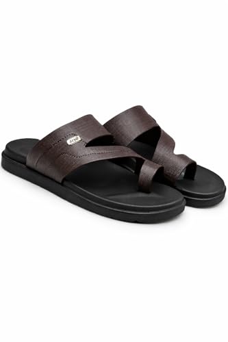Image of ATHREE Slippers for Man Soft Lightweight | Chappal for Men Daily use Casual Slipper | Stylish Sleeper for Mens EVA Flip Flops Home use Gents Footwear for Man Pack of 1
