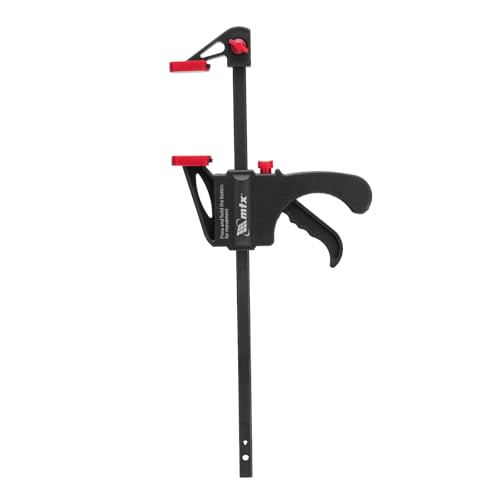 MTX Grampo Sargento Universal de Aperto Rápido 200x315x60 mm – Fixação Forte sem Danos