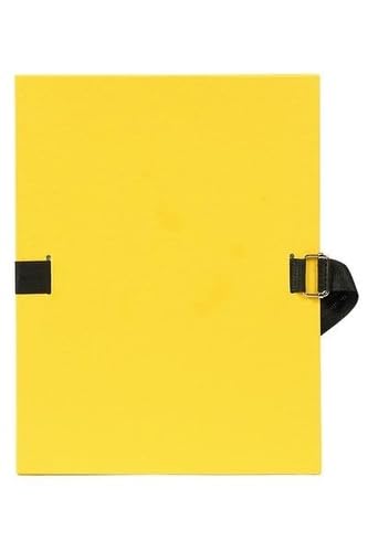 Chemise extensible jaune Exacompta pour gros volume de feuilles