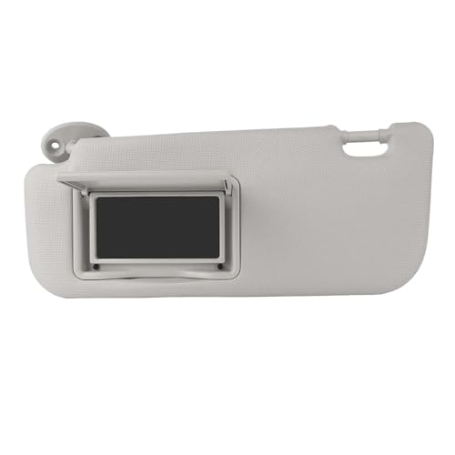 Visera antideslumbrante para Levin 2014-2019, para el Lado Izquierdo del Conductor, Color Gris, Duradera, con Espejo de cortesía de Repuesto.