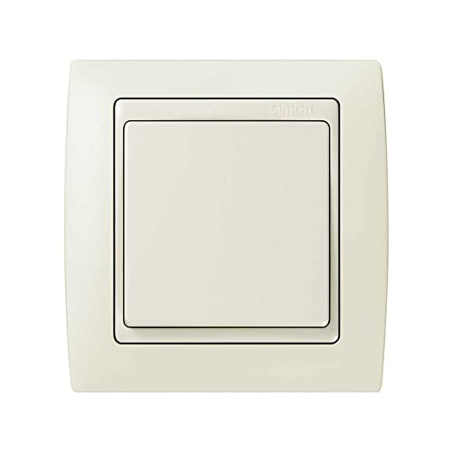 Simon 82710-31 placa de pared y cubierta de interruptor Marfil