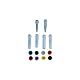neoLab Polypropylen Reaktionsgefäße mit Schraubgewinde, Spitzkonisch, Transparent, 2ml Kapazität, 42mm Höhe, 500 Stück