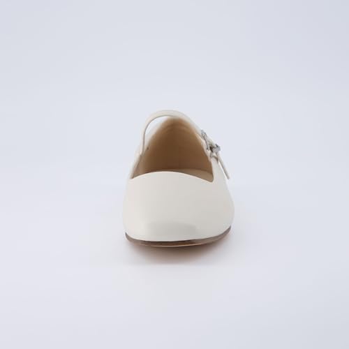 CUSHIONAIRE Women's Sleeper Mary Jane Flat with +Memory Foam and Wide Widths Available3