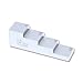 Gauge Block Set, 0.250/0.500/0.750/1.00 Inch Ultrasonic Thickness Tester Gauge Calibration Block, 4 Step for Thickness Linearity Calibration for Precision Calibration