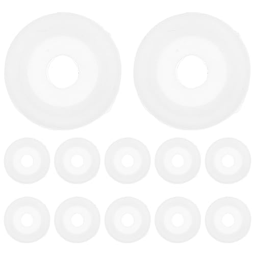 Healifty - Anillos de sellado de silicona para olla a presión, 12 piezas, juntas y tapas selladoras para válvula flotante, repuestos miniatura 6