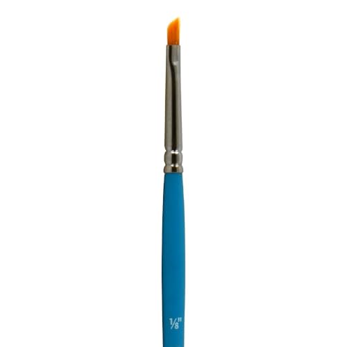 Image of Princeton Select Artiste, Mixed-Media Brushes for Acrylic, Oil, Watercolor Series 3750 Angular Shader Synthetic, Size 1 /8 Inch
