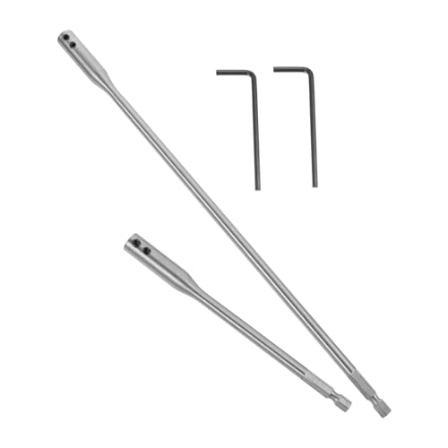 HOMSFOU 1 Juego Biela Pala Titulares Perforar Extensión Titular Conjunto Pedacitos De Recipiente Taladro Inalambrico Broca De Espada Accesorio De Taladro De Ángulo Recto Metal