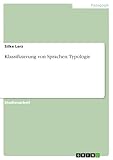 Klassifizierung von Sprachen: Typologie