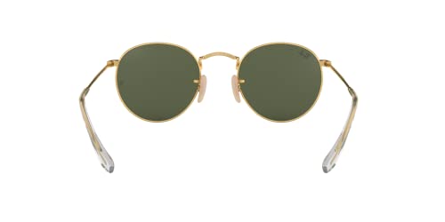 Ray-Ban RB3447NL ROUND FLAT Óculos de Sol Unissex Ouro