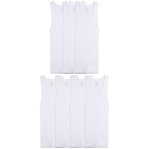 Fruit of the Loom Boys' Eversoft Cotton Undershirts 7 Pack Cover