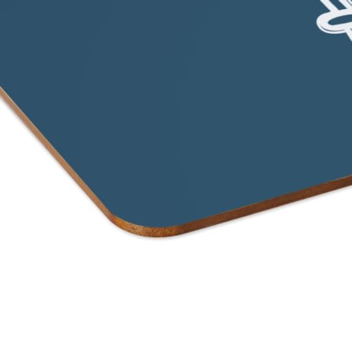 Sets de table en liège souples bleus pour stopper les taches de bébé - 4
