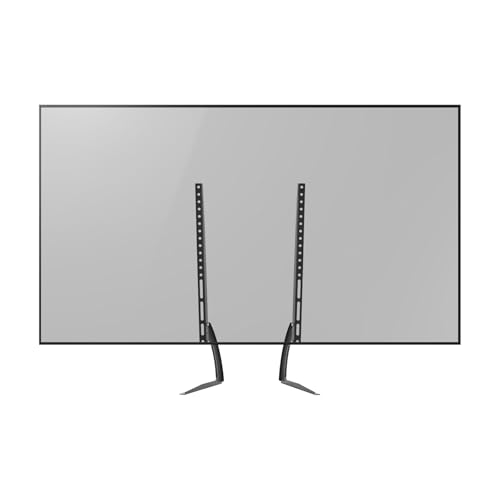 Support TV universel réglable hauteur pour téléviseur 32 70 pouces acier robuste noir 35kg