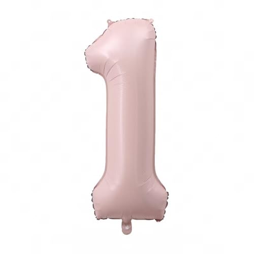 Alaoo Foil Ballons,Numéro 1 Ballons Fête Grands 40pouces,Ballon Anniversaire Pour Femmes Filles...