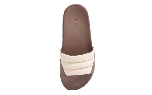 Image of Neeman's Squooshy Slides for Women | Cushioned & Comfortable Flip Flops for Women | Everyday Comfort, Flexible and Breathable | Black /Black UK4