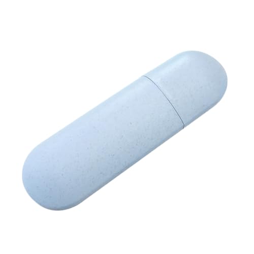 Vaguelly Estuche Portátil Pasta de Trigo Soporte de PP y Camping Color Azul Accesorio Práctico y Duradero