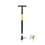 Desmalezadora de jardinería con componentes inoxidables desmontables, operaciones de pie que reduce la tensión de la espalda durante el uso, extractor de malas hierbas y removedor de raíces