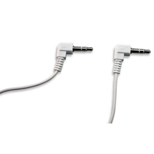 Cable Auxiliar 3.5mm para Auto Coiled Blanco miniatura 3