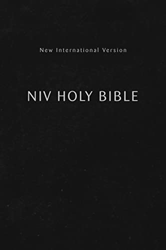 Niv, Holy Bible, Compact, Paperback, Black, Comfort Print: New International Version, Black, Comfort Print
