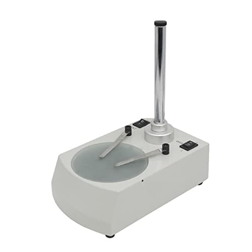 顕微鏡キット 顕微鏡スタンド メタルベース 三眼双眼実体顕微鏡用 ガラスプラスチックプレート ワークベンチ 顕微鏡アクセサリー 顕微鏡レンズアダプター (Color : Top Bottom Light)