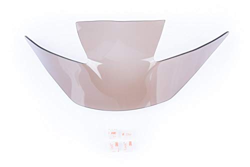 Cache phare GSXR 125 WDL0 2017-2021 et GSX-S 125 protection optique sépia