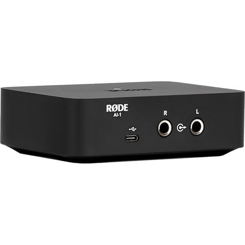 RODE(ロード) AI-1 / オーディオインターフェース / AI1 Amazon.com: Rode Ai-1 Studio-Quality USB Audio Interface with Rode