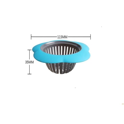 Pack de 4 coladores de silicona para fregadero de cocina 4.5'' miniatura 5