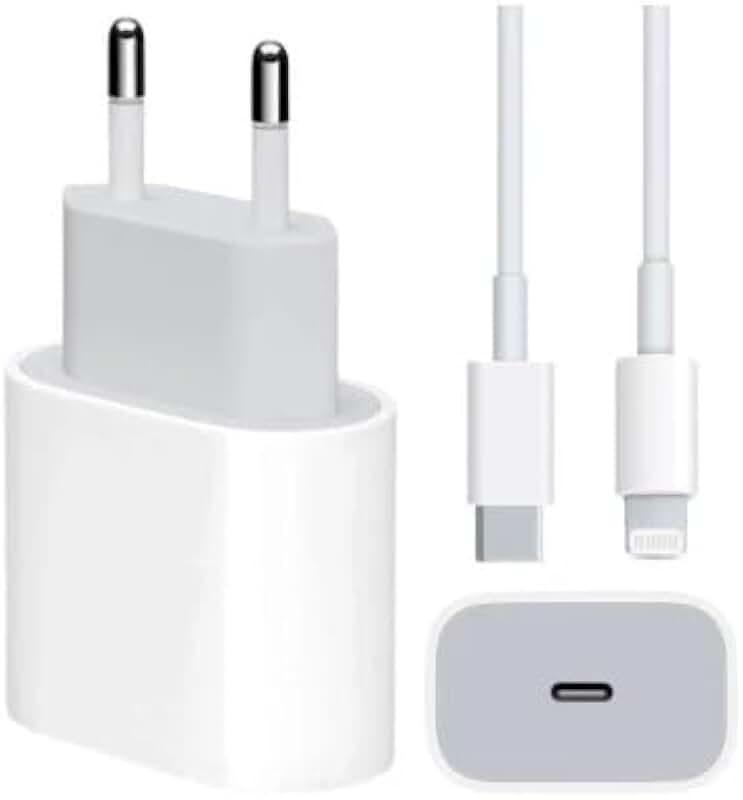 Carregador Turbo 25W + Cabo Tipo C Bivolt Compatível com iPhone X XR SE 11 12 13 14 - Kit Premium Ultra Rápido USB-C