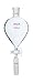 DONLAB EBG2000 Glass 2000ml Globe Shaped Separatory Funnel 24/40 Joints with PTFE Stopcock