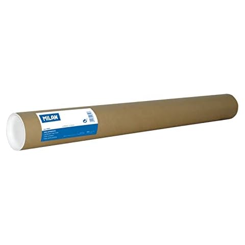 Tubo de cartón portaplanos MILAN Ø75 mm, 75 cm Cover