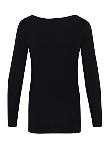 Natural Uniforms Women'S Long Sleeve Extra Wide Scoop-Neck T-Shirt Under Scrub thumb #4