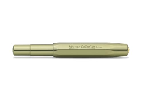Kaweco COLLECTION Fountain Pen Olivine I Premium Aluminium Fountain Pen with Steel Nib for Ink Cartridges Including Meta - Additional View